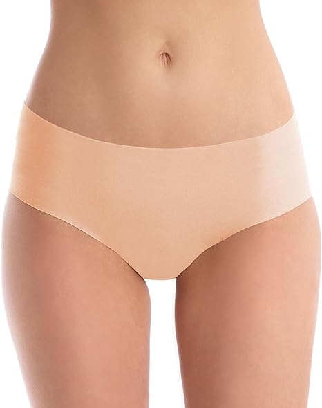 WANDER Women's Seamless Hipster Panties No-Show Cool Stretch Low