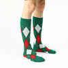 MENS CHRISTMAS DRESS HOLIDAY SOCKS 8PACK