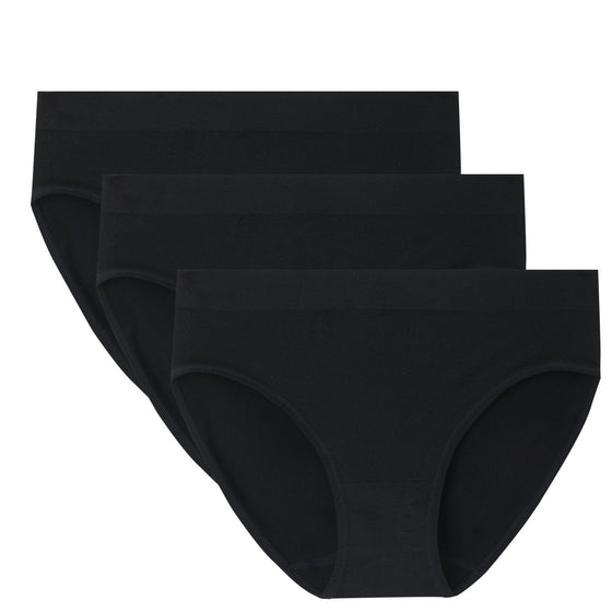 Women's Bikini Underwear Premium Microfiber Briefs 3 Pack - Wander Group